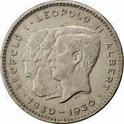 Belgium 10 Francs Centennial of Belgium's Independence 1930 KM# 100 LEOPOLD I LEOPOLD II ALBERT 1830-1930 A.B coin obverse Belgium 10 Francs Centennial of Belgium's Independence 1930 KM# 100 LEOPOLD I LEOPOLD II ALBERT 1830-1930 A.B coin obverse