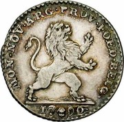 Belgium 10 Sols 1790 (b) KM# 46 Insurrection Coinage MON NOV ARG PROV FOED BELG 1790 coin obverse Belgium 10 Sols 1790 (b) KM# 46 Insurrection Coinage MON NOV ARG PROV FOED BELG 1790 coin obverse