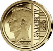 Belgium 12 1/2 Euro 175th Anniversary of Saxe-Coburg-Gotha 2008 Proof KM# 271 ALBERTVS I 2008 coin reverse Belgium 12 1/2 Euro 175th Anniversary of Saxe-Coburg-Gotha 2008 Proof KM# 271 ALBERTVS I 2008 coin reverse