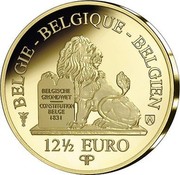 Belgium 12 1/2 Euro 30 Years of the Fall of the Berlin Wall 2019 Proof BELGIE - BELGIQUE - BELGIEN BELGISCHE GRONDWET CONSTITUTION BELGE 1831 12 1/2 EURO Q P coin reverse Belgium 12 1/2 Euro 30 Years of the Fall of the Berlin Wall 2019 Proof BELGIE - BELGIQUE - BELGIEN BELGISCHE GRONDWET CONSTITUTION BELGE 1831 12 1/2 EURO Q P coin reverse