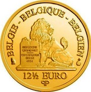 Belgium 12 1/2 Euro King Philip 2015 Proof KM# 355 BELGIQUE BELGIE BELGIEN BELGISCHE GRONDWET CONSTITUTION BELGE 1831 12 1/2 EURO Q P coin obverse Belgium 12 1/2 Euro King Philip 2015 Proof KM# 355 BELGIQUE BELGIE BELGIEN BELGISCHE GRONDWET CONSTITUTION BELGE 1831 12 1/2 EURO Q P coin obverse