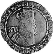 UK 12 Shillings James I 1603 KM# 8 IACOBVS D G MAG BRIT FRAN & HIB REX coin obverse UK 12 Shillings James I 1603 KM# 8 IACOBVS D G MAG BRIT FRAN & HIB REX coin obverse