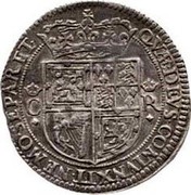 UK 12 Shillings Charles I ND KM# 85 QVÆ · DEVS · CONIVNXIT · NEMO · SEPARET · coin reverse UK 12 Shillings Charles I ND KM# 85 QVÆ · DEVS · CONIVNXIT · NEMO · SEPARET · coin reverse