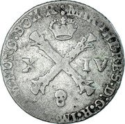 Belgium 14 Liards 1763 (b) KM# 18 Standart Coinage ARCH AUST DUX BURG BRAB COM FL 1777 coin reverse Belgium 14 Liards 1763 (b) KM# 18 Standart Coinage ARCH AUST DUX BURG BRAB COM FL 1777 coin reverse