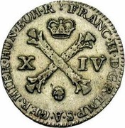 Belgium 14 Liards 1793 (b) KM# 59 Standart Coinage FRANC II D G R IMP S A GER HIER HUN BOH R X IV coin obverse Belgium 14 Liards 1793 (b) KM# 59 Standart Coinage FRANC II D G R IMP S A GER HIER HUN BOH R X IV coin obverse