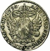 Belgium 14 Liards 1793 (b) KM# 59 Standart Coinage ARCH AUS D BURG LOTH BRAB C FL 1793 coin reverse Belgium 14 Liards 1793 (b) KM# 59 Standart Coinage ARCH AUS D BURG LOTH BRAB C FL 1793 coin reverse