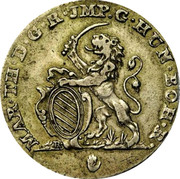 Belgium 2 Escalins 1753 (h) KM# 16 Standart Coinage MAR TH D G R JMP G HUN BOH R coin obverse Belgium 2 Escalins 1753 (h) KM# 16 Standart Coinage MAR TH D G R JMP G HUN BOH R coin obverse