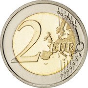 Belgium 2 Euro 10 Years of Euro Banknotes and Coins 2012 KM# 315 2 EURO LL coin reverse Belgium 2 Euro 10 Years of Euro Banknotes and Coins 2012 KM# 315 2 EURO LL coin reverse