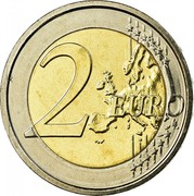 Belgium 2 Euro Albert II 2008 KM# 281 2 EURO LL coin reverse Belgium 2 Euro Albert II 2008 KM# 281 2 EURO LL coin reverse