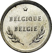 Belgium 2 Francs 1944 KM# 133a Decimal Coinage BELGIQUE BELGIE coin obverse Belgium 2 Francs 1944 KM# 133a Decimal Coinage BELGIQUE BELGIE coin obverse