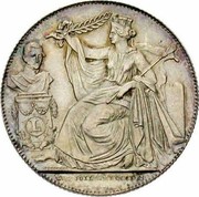 Belgium 2 Francs (Anniversary of Inauguration) X# 7 XXI JUILL.MDCCCLVI coin obverse Belgium 2 Francs (Anniversary of Inauguration) X# 7 XXI JUILL.MDCCCLVI coin obverse