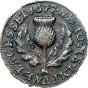 UK 2 Pence Charles II 1677 KM# 114 NEMO ME IMPVNE LACESSET 1677 coin reverse UK 2 Pence Charles II 1677 KM# 114 NEMO ME IMPVNE LACESSET 1677 coin reverse