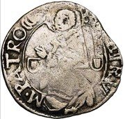 Belgium 2 Sols (2 Stuivers) Ernst. Reckheim ND KM# 8 S'S PETRV M PATRON coin obverse Belgium 2 Sols (2 Stuivers) Ernst. Reckheim ND KM# 8 S'S PETRV M PATRON coin obverse