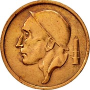 Belgium 20 Centimes Baudouin I 1954 KM# 147.1 RAU coin obverse Belgium 20 Centimes Baudouin I 1954 KM# 147.1 RAU coin obverse