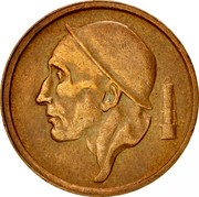 Belgium 20 Centimes 1959 KM# 146 Decimal Coinage RAU coin obverse Belgium 20 Centimes 1959 KM# 146 Decimal Coinage RAU coin obverse