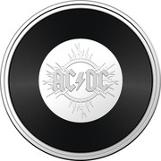 Australia 20 Cents AC/DC 45th Anniversary 2021 UNC in Coincard in 7 Coin Set AC/DC coin reverse Australia 20 Cents AC/DC 45th Anniversary 2021 UNC in Coincard in 7 Coin Set AC/DC coin reverse