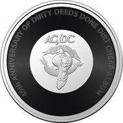 Australia 20 Cents AC/DC - Dirty Deeds Done Dirt Cheap 2021 UNC in Coincard 45TH ANNIVERSARY OF DIRTY DEEDS DONE DIRT CHEAP ALBUM AC/DC DIRTY DEEDS DONE DIRT CHEAP coin reverse Australia 20 Cents AC/DC - Dirty Deeds Done Dirt Cheap 2021 UNC in Coincard 45TH ANNIVERSARY OF DIRTY DEEDS DONE DIRT CHEAP ALBUM AC/DC DIRTY DEEDS DONE DIRT CHEAP coin reverse