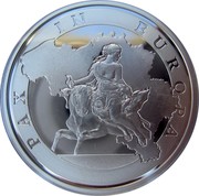 Belgium 20 Euro 70 Years of Peace in Europe 2015 Proof KM# 350 PAX IN EUROPA coin reverse Belgium 20 Euro 70 Years of Peace in Europe 2015 Proof KM# 350 PAX IN EUROPA coin reverse