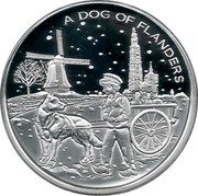 Belgium 20 Euro A Dog of Flanders 2010 Proof KM# 305 A DOG OF FLANDERS coin reverse Belgium 20 Euro A Dog of Flanders 2010 Proof KM# 305 A DOG OF FLANDERS coin reverse