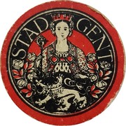 Belgium 25 Centimes Stad Gent 1920  STAD GENT coin obverse Belgium 25 Centimes Stad Gent 1920  STAD GENT coin obverse