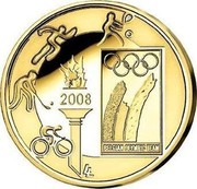 Belgium 25 Euro Olympic Games in Beijing 2008 Proof KM# 269 BELGIAN OLYMPIC TEAM 2008 LL coin reverse Belgium 25 Euro Olympic Games in Beijing 2008 Proof KM# 269 BELGIAN OLYMPIC TEAM 2008 LL coin reverse