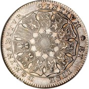 Belgium 3 Florins Leopold II 1790 (b) KM# 50 ET IPSE DOMINABITVR GENTIVM coin reverse Belgium 3 Florins Leopold II 1790 (b) KM# 50 ET IPSE DOMINABITVR GENTIVM coin reverse