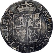 UK 3 Shillings 1642 KM# 96 Scotland SALVS REIP SUPR LEX coin reverse UK 3 Shillings 1642 KM# 96 Scotland SALVS REIP SUPR LEX coin reverse