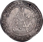 UK 30 Shillings Charles I ND KM# 46 · CAROLVS · D · G · MAG · BRIT · FRAN · & · HIB · REX · coin obverse UK 30 Shillings Charles I ND KM# 46 · CAROLVS · D · G · MAG · BRIT · FRAN · & · HIB · REX · coin obverse