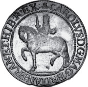 UK 30 Shillings Charles I ND KM# 89 CAROLVS • D:G • MAG • BRITAN • FRAN •ET • HIB • REX coin obverse UK 30 Shillings Charles I ND KM# 89 CAROLVS • D:G • MAG • BRITAN • FRAN •ET • HIB • REX coin obverse