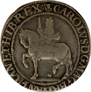 UK 30 Shillings Charles I ND KM# 91 CAROLVS • D:G • MAG • BRIT • FRAN • & • HIB • REX coin obverse UK 30 Shillings Charles I ND KM# 91 CAROLVS • D:G • MAG • BRIT • FRAN • & • HIB • REX coin obverse