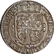 UK 30 Shillings (Charles I) KM# 88 QVÆ DEVS CONIVNXIT NEMO SEPARET coin reverse UK 30 Shillings (Charles I) KM# 88 QVÆ DEVS CONIVNXIT NEMO SEPARET coin reverse