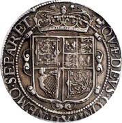 UK 30 Shillings Charles I ND KM# 90.2 QVÆ DEVS CONIVNXIT NEMO SEPARET coin reverse UK 30 Shillings Charles I ND KM# 90.2 QVÆ DEVS CONIVNXIT NEMO SEPARET coin reverse