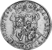 UK 40 Shillings William II 1696 KM# 143 MAG · BRIT · FRA · ET · HIB · REX · 1697 · coin reverse UK 40 Shillings William II 1696 KM# 143 MAG · BRIT · FRA · ET · HIB · REX · 1697 · coin reverse
