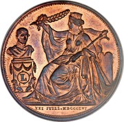 Belgium 5 Centimes 25th Anniversary of the Inauguration ND (1856) X# M4 XXI JUILL.MDCCCLVI coin obverse Belgium 5 Centimes 25th Anniversary of the Inauguration ND (1856) X# M4 XXI JUILL.MDCCCLVI coin obverse