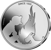 Belgium 5 Euro 90 Years of the Adventures of Tintin 2019 SINCE 1929 HERGE/ML coin obverse Belgium 5 Euro 90 Years of the Adventures of Tintin 2019 SINCE 1929 HERGE/ML coin obverse