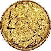 Belgium 5 Francs 1986 KM# 163 Decimal Coinage J.P.L coin obverse Belgium 5 Francs 1986 KM# 163 Decimal Coinage J.P.L coin obverse