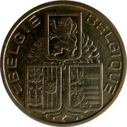 Belgium 5 Francs KM# 117.2 Decimal Coinage BELGIE BELGIQUE coin obverse Belgium 5 Francs KM# 117.2 Decimal Coinage BELGIE BELGIQUE coin obverse
