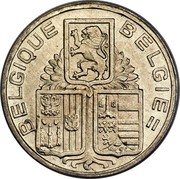 Belgium 5 Francs KM# 116.2 Decimal Coinage BELGIQUE BELGIE coin obverse Belgium 5 Francs KM# 116.2 Decimal Coinage BELGIQUE BELGIE coin obverse