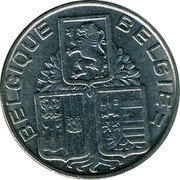 Belgium 5 Francs (Leopold III) KM# 116.1 BELGIQUE BELGIE coin obverse Belgium 5 Francs (Leopold III) KM# 116.1 BELGIQUE BELGIE coin obverse