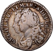 UK 5 Shillings 1691 KM# 132 Scotland GVLIELMVS ET MARIA DEI GRA coin obverse UK 5 Shillings 1691 KM# 132 Scotland GVLIELMVS ET MARIA DEI GRA coin obverse