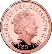 UK 5 Sovereigns George III Mint mark 2020 Proof ELIZABETH II DEI GRA REGINA FID DEF J.C coin obverse UK 5 Sovereigns George III Mint mark 2020 Proof ELIZABETH II DEI GRA REGINA FID DEF J.C coin obverse
