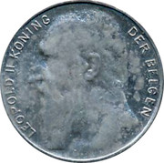 Belgium 50 Centimes 1901 KM# 51 Decimal Coinage LEOPOLD II KONING DER BELGEN coin obverse Belgium 50 Centimes 1901 KM# 51 Decimal Coinage LEOPOLD II KONING DER BELGEN coin obverse