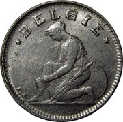 Belgium 50 Centimes 50 Centimes -Albert I 1928 KM# 88 BELGIË A.B coin obverse Belgium 50 Centimes 50 Centimes -Albert I 1928 KM# 88 BELGIË A.B coin obverse