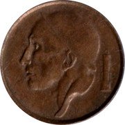 Belgium 50 Centimes Helmeted Mine Worker 1982 KM# 148.1 BELGIQUE 19 50 CENTIMES 93 coin obverse Belgium 50 Centimes Helmeted Mine Worker 1982 KM# 148.1 BELGIQUE 19 50 CENTIMES 93 coin obverse