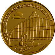 Belgium 50 Euro Antwerp Central Station 2017 THE AGE OF IRON & GLASS - ANTWERP CENTRAL STATION coin reverse Belgium 50 Euro Antwerp Central Station 2017 THE AGE OF IRON & GLASS - ANTWERP CENTRAL STATION coin reverse