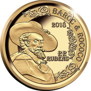 Belgium 50 Euro Rubens - Baroque et Rococo 2018 2018 P.P. RUBENS BAROC & ROCOCO coin obverse Belgium 50 Euro Rubens - Baroque et Rococo 2018 2018 P.P. RUBENS BAROC & ROCOCO coin obverse