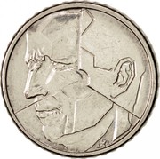 Belgium 50 Francs 1987 KM# 168 Decimal Coinage J.P.L coin obverse Belgium 50 Francs 1987 KM# 168 Decimal Coinage J.P.L coin obverse