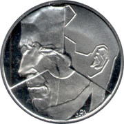 Belgium 50 Francs 1991 KM# 169 Decimal Coinage J.P.L coin obverse Belgium 50 Francs 1991 KM# 169 Decimal Coinage J.P.L coin obverse