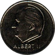 Belgium 50 Francs European Football Championship 2000 KM# 214.1 ALBERT II coin obverse Belgium 50 Francs European Football Championship 2000 KM# 214.1 ALBERT II coin obverse