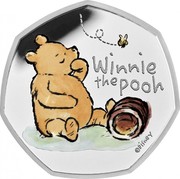 UK 50 Pence Winnie the Pooh 2020 Proof WINNIE THE POOH ©DISNEY coin reverse UK 50 Pence Winnie the Pooh 2020 Proof WINNIE THE POOH ©DISNEY coin reverse